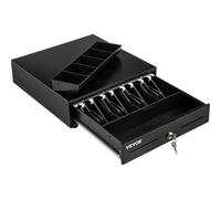 VEVOR Cajón de Efectivo Tipo Manual 13" Cajón Portamonedas de Dinero 4.25 kg Caja Registradora de Punto de Venta 33 x 34,3 x 9 cm Bandeja para Cajón de Dinero Cajón de Caja Registradora Cajón