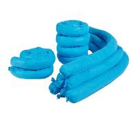 VEVOR Calcetín Absorbente Agua Universal 76x1200mm 12 Piezas Absorbente Serpiente de Agua Absorción hasta 20 Galones Calcetín a Prueba de Derrames Resistente al Moho para Cocina Almacén Fábrica Taller