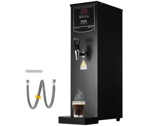 VEVOR Caldera de Agua Caliente Comercial Eléctrico con Tubo de Calentamiento Acero Inoxidable 316, 3000 W, Calentamiento Rápido, 50 L por Hora, para Café, Té, Restaurante, Oficina, 183 x 304 x 690 mm
