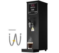 VEVOR Calentador de Agua Comercial 15 L, Dispensador Eléctrico de Agua Caliente 1500 W, 50 L por Hora, con Tubo Calefactor de Acero Inoxidable 316, para Cafeterías, Restaurantes, Hoteles, Oficinas