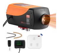 VEVOR Calentador de Aire Diésel CC 12-24 V 8 kW Consumo 0,18-0,37 L/h Calefacción Estacionaria 8-36°C Ajustable con Control Remoto Pantalla LCD a Color Tanque de Combustible 10 L para Camión, Barco