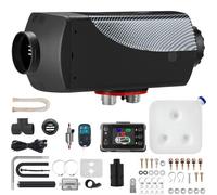 VEVOR Calentador de Aire Diesel 12V 5-8KW Calentador de Combustible Calefacción Estacionaria Diesel Calentador Coche Diesel con Interruptor LCD Negro