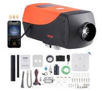 VEVOR Calentador de Aire Diesel 12V 8kW Consumo 0,16-0,62 L/h Calefacción Estacionaria 8~36°C Ajustable 20-25m² Control Inteligente con LCD Bluetooth Mando a Distancia Tanque de 10L para Camión Barco