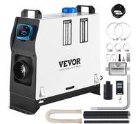 VEVOR Calentador de Aire Diesel 5 kW, Calefacción Estacionaria 12 V Diesel Portátil, Calentador de Estacionamiento Diesel, Calefacción Estática Furgoneta, Diesel Calentador Coche, con Pantalla LCD