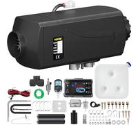 VEVOR Calentador de Aire Diésel de 12V 5KW Calefacción Estacionaria Diésel para Remolques de Autocaravanas RV Camiones 5kW + Interruptor LCD