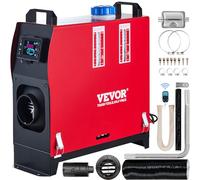 VEVOR Calentador de aire diésel de 8 kW, 12 V, con interruptor LCD, 1 salida de aire