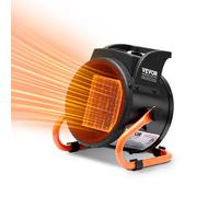 VEVOR Calentador de Invernadero, Calentamiento Rápido de 2000 W con Protección contra Sobrecalentamiento, Calentador de Tienda de Cultivo Pequeño de Configuración de 3 Velocidades, 210 x 160 x 220 mm