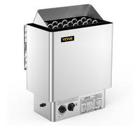 VEVOR Calentador de Sauna 380V-415V 9KW, Controlador Casa Sala de Sauna 380V-415V 9KW, Calentador Eléctrico Sauna Estufa, Estufa para Sauna, Estufa Eléctrica para Sauna a Vapor para Sala 9-13m3