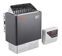 VEVOR Calentador de Sauna Eléctrico Portátil 8kW 400V 3N con Temporizador de 3 Horas Controlador Digital 110°C Máx para Sauna de 8-12 m³ Ducha de Spa de Hotel Uso Comercial, Piedras No Incluidas