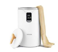 VEVOR Calentador de Toallas de 20 L con Pantalla LED Calentador de Mantas Apagado Automático Temporizador de 3 Niveles Bloqueo de Seguridad Secador de Toallas Portátil para SPA, Hogar, Baño, Blanco