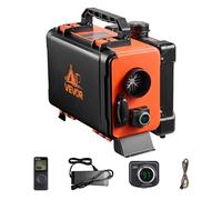 VEVOR Calentador Diésel de 8 kW, Todo en Uno, Portátil, con Control Remoto y Pantalla LCD, Calentamiento Rápido y Bajo Nivel de Ruido, para Camiones, Furgonetas, Autocaravanas, Caravanas, 4,5 L