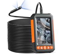 VEVOR Cámara Endoscópica con Luces Doble Lente Cable de 15 m 145 x 85 x 26 mm