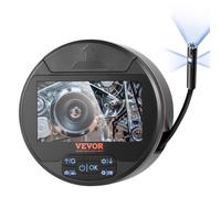 VEVOR Cámara Endoscópica de Triple Lente con Pantalla IPS φ 130 x 67 mm 3,7 V