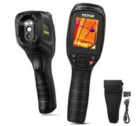 VEVOR Cámara Termográfica Infrarrojos Portátil Resolución 240x180 píxeles Cámara de Imágenes Térmicas por Infrarrojos Rango de Temperatura de -20 a 450 Centígrados Cámara Termográfica Digital 64G