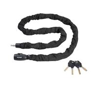 VEVOR Candado de Cadena Integrado para Bicicleta de φ10 x 1820 mm con 4 Llaves, Candado de Cadena Resistente Antirrobo de Seguridad para Bicicletas, Motocicletas, Scooters, Puertas, Vallas, Portones