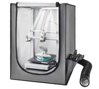 VEVOR Carcasa para Impresora 3D, 55 x 65 x 75 cm, Cubierta Protectora Antipolvo e Impermeable con Temperatura Constante e Iluminación LED, Compatible con Impresoras Photon Mono/Mars 3, FDM/LCD