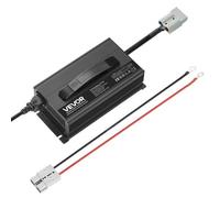 VEVOR Cargador de Batería de Litio 24 V 20 A LiFePO4 CA-CC 29,2 V con Conector Anderson, Indicador LED, Activación a 0 V para Baterías Recargables de Ciclo Profundo de Litio LiFePO4 de Autocaravanas