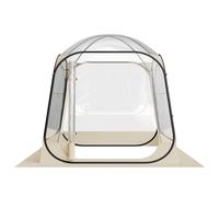 VEVOR Carpa Deportiva Plegable, Carpa Transparente de 72x72 Pulgadas para 2-4 , de Exterior con Colchoneta y Cubierta Superior, de Jardín para Camping, , Pesca y Animación