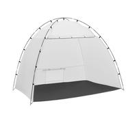 VEVOR Carpa Portátil para Pintura, 2330 x 1720 x 1900 mm, Estación de Pintura con Piso Incorporado y Malla, , Carpa de Pintura Oxford para Armarios, Sillas, Mesas