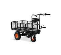 VEVOR Carretilla Eléctrica de 1500 x 680 x 930 mm Capacidad de 226 kg, Negro