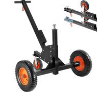 VEVOR Carro de Remolque Carga 680,4 kg Carro de Remolque Ajustable 2 en 1 Altura Ajustable 60-90 cm Bola 50,8 mm Neumáticos 40,6 cm Rueda Universal para Remolque de Coches Autocaravanas