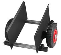 VEVOR Carro para Manipulación de Paneles de Yeso Capacidad de Carga de 272 kg Carro Portaplatos con Ruedas Neumáticas de Bloqueo, Manipulación Móvil para Paneles de Construcción, Garaje, Hogar, Jardín