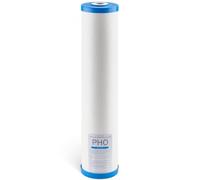VEVOR Cartucho de Repuesto a Filtro de Agua para Casa, con Inhibidor de Sarro PHO, Reduce el Cloro, el Sabor y el Olor, y Previene la Corrosión, 115 x 115 x 507 mm, para Usos de Agua Domésticos