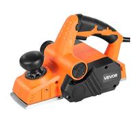 VEVOR Cepilladora Eléctrica con Cable Ancho de Corte de 82 mm, 900 W, 14500 RPM, Cepilladora de Madera, Profundidad de Corte Ajustable, Ideal para Carpintería, Biselado, Bricolaje, Acabado Liso