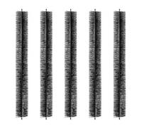 VEVOR Cepillo para Canalones 5 Piezas Longitud Total de 4,6 m Diámetro de 110 mm Protector de Hojas Cepillo de Limpieza para Canalones de 12,7 cm Elimina Fácilmente Hojas y Escombros del Techo