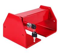 VEVOR Cerradura de contenedor de carga, 25-45 cm de distancia de cierre, cerraduras para puerta de semirremolque con 2 llaves, accesorios para contenedores de envío, con cerradura de resorte para