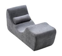 VEVOR Chaise Longue Relajante para Yoga y Masajes, Moderna Silla de Espuma Curva, Reclinable Ergonómica para Ejercicios de Estiramiento y Relajación, Ideal para Sala de Estar, Dormitorio y Balcón