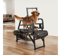 VEVOR Cinta de Correr para Perros Medianos Pequeños sin Motor 175 x 51 x 144 cm, Soporte 199,58 kg, Máquina de Ejercicio Interior Perros con Altura de Inclinación de 15 cm, Rampa Ajustable y Ruedas