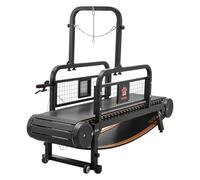 VEVOR Cinta de Correr para Perros Pequeños Medianos sin Motor 175 x 51 x 136 cm, Soporte 199,58 kg, Máquina de Ejercicio Interior Perros con Rampa Ajustable y Ruedas, Altura de Inclinación de 11 cm