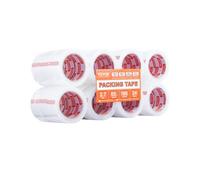 VEVOR Cinta de Embalaje Transparente 24 Rollos 47,8mm x 59,44m para Mudanzas