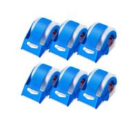 VEVOR Cinta de Embalaje Transparente 6 Rollos 47,8mm x 22,86m Cinta de Envío Transparente con Dispensador Cinta de Embalaje de 2,7 mil Diseñada para Mudanzas, Almacenamiento, Embalaje, Envío, Correo