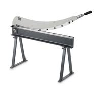 VEVOR Cizalla Vertical de Guillotina, Ancho de Bancada de 1000 mm, Cizalla Manual de Material Q235 con Soporte para Chapa Metálica, Alta Precisión, para PCB, Aluminio, Acero, Cobre y Plástico