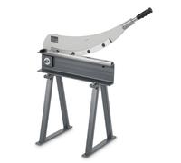 VEVOR Cizalla Vertical de Guillotina, Ancho de Bancada de 500 mm, Cizalla Manual de Material Q235 con Soporte para Chapa Metálica, Alta Precisión, para PCB, Aluminio, Acero, Cobre y Plástico