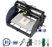 VEVOR CNC 3018 Pro CNC 3018 10,000 RPM Control de 3 Ejes GRBL, Máquina CNC, Grabador Láser, Fresadoras para Madera 300 × 180 × 45 mm, para Tallar Plástico, Acrílico, PVC, Madera