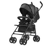 Cochecito ligero VEVOR, respaldo reclinable multiposición, plegable y compacto, estructura de acero al carbono, canasta de almacenamiento grande, portavasos, paraguas, cochecito para bebés pequeños pa