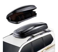 VEVOR Cofre de Techo 220 L ABS Portaequipajes de Techo para SUV y Coches, Negro