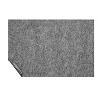 VEVOR Cojín para Alfombra Cojín Protector de Suelo, 122 x 183 cm Espesor de 12 mm, Fieltro Poliéster Puro, Gris, Área de Cobertura 2-3 ㎡ Protección del Suelo Cómodo para Dormitorio, Sala de Estar