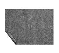 VEVOR Cojín para Alfombra Cojín Protector de Suelo, 224 x 306 cm 12 mm de Espesor, Fieltro de Poliéster, Gris, Área de Cobertura de 7-8 ㎡ Protección del Suelo Cómodo para Dormitorio, Sala de Estar