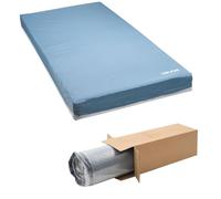 VEVOR Colchón de Cama Hospitalaria, Carga 203 kg, Redistribución de Presión, Espuma Multicapa de Grado Médico, para Tratamiento de Úlceras por Presión en Residencias de Ancianos, 91 x 203 x 15 cm
