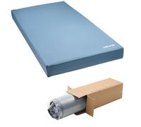 VEVOR Colchón de Cama Hospitalaria de Espuma Grado Médico, Carga 159 kg, Impermeable para Tratamiento de Úlceras por Presión en Residencias de Ancianos y Atención Domiciliaria, 91 x 203 x 15 cm