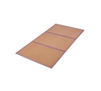 VEVOR Colchón de Tatami Japonés Plegable de 2032 x 990 x 13 mm, Tatami de Ratán Natural Tejido a Mano, Colchón de Suelo Japonés Antideslizante para Dormir, Meditación, Yoga, Relajación, Marrón