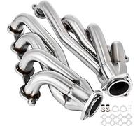 VEVOR Colector de Escape de Acero Inoxidable para Universal LS Swap S10 V8 Motores 4,8/5,3/5,7/6,0/6,2 L Kit de Colector de Escape con Juntas 57 x 34 x 14 cm Pieza de Repuesto para SUV Camión