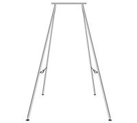 VEVOR Columpio de Inversión y Marco de Yoga Aéreo - 295 cm de Altura, Carga Máxima 250 kg, Soporte de Tubo de Acero Cromado Antigravedad para Fitness