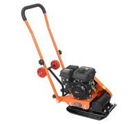 VEVOR Compactador de Tierra Motor de Gasolina de 2 HP 79 cc, Compactador Vibratorio de Placa 5250 VPM, Placa de 41x31,5 cm, Fuerza de Compactación de 8 kN para Caminos, Patios, Asfaltos, Paisajismo