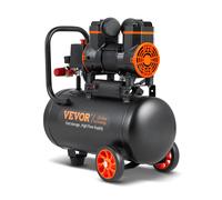 VEVOR Compresor de Aire de 18L 900W Ultra Silencioso sin Aceite 2,2 CFM @ 90PSI