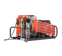 VEVOR Compresor de Aire PCP de 30 MPa para Tanque de Buceo, 60 L/min, Cuatro Cilindros, Parada Automática, con Sistema de Refrigeración por Ventilador para Paintball y Extinción de Incendios